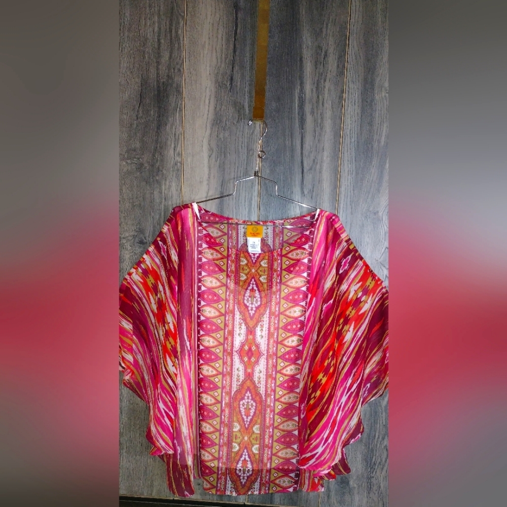 Colorful Bohemian Kimono Top